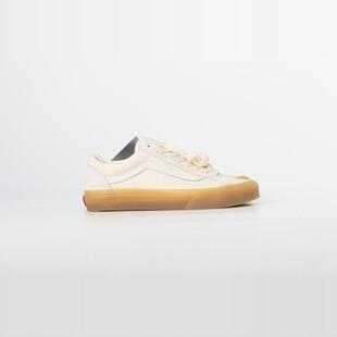 首尔的米家VANS男鞋女鞋style 36米色帆布翻皮生胶底滑板鞋运动鞋