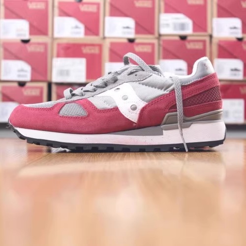 首尔的米家Saucony/圣康尼 男鞋SHADOW ORIGINAL灰红慢跑鞋运动鞋