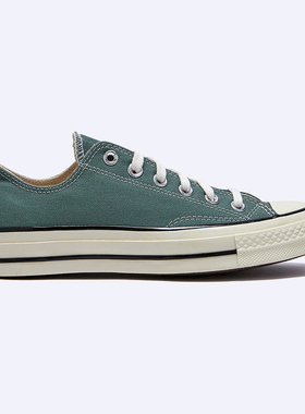 首尔的米家Converse/匡威CHUCK 70 OX绿色三星标帆布休闲鞋运动鞋