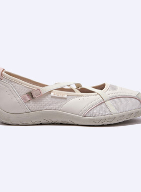 首尔的米家OTZShoes 女鞋ROMARY米色绑带轻便款休闲鞋淑女鞋