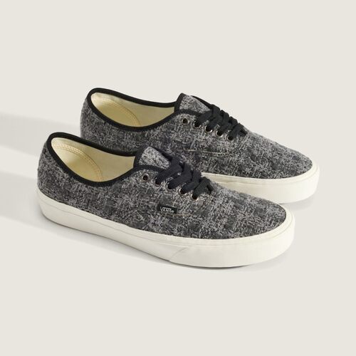 首尔的米家VANS 男鞋女鞋AUTHENTIC灰黑编织款休闲运动鞋滑板鞋