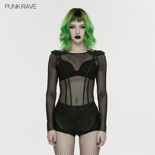 小破亚文化 PUNK RAVE 朋克状态原创设计女装 街头朋克低腰感短裤