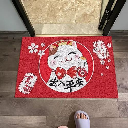 可随意裁剪丝圈蹭土防滑垫