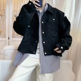 2件套小香风衬衫马甲外套2春装新款男士马甲外套YY01P130，男装背心/马甲，电商A031-1