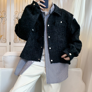2件套 小香风衬衫马甲外套 2春装新款男士马甲外套 YY01 P130图片