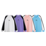 280克超爽棉24春装新款男装宽松三杠美式潮牌男女长袖T恤MC07P55，男装T恤，电商A031-1