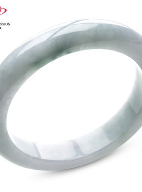 豪8印象P26018P427翡翠手镯圈口57.6mm冰糯种绿飘花缅甸天然玉镯