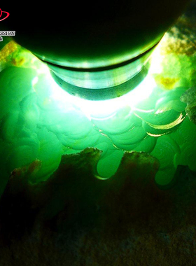 豪8印象Z26100G166起冰感老坑好种玉石 天然缅甸翡翠原石1318.12g