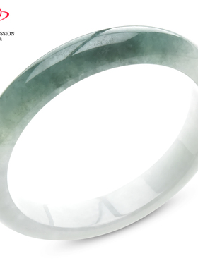 豪8印象手镯之家S825080Y307翡翠手镯圈口55.6mm天然缅甸a货玉镯