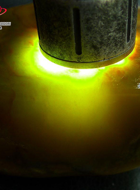 豪8印象Z26026G286冰润好种 缅甸天然翡翠抛光毛料玉石原石0.35kg