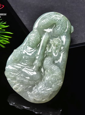 豪8印象手镯之家G26100G168翡翠不动明王吊坠生肖鸡守护神玉挂件