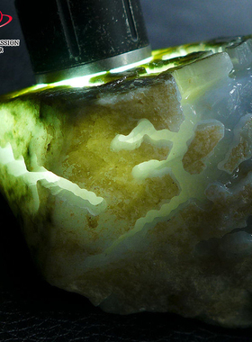 豪8印象Z26026G273茄紫好种毛料玉石 缅甸天然翡翠原石300.61g