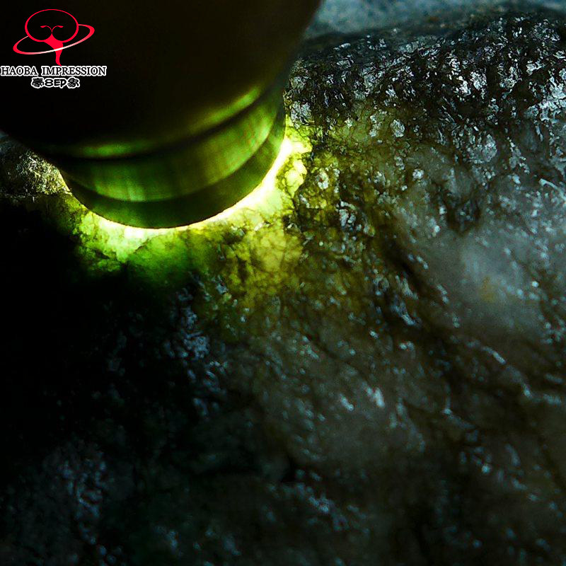 豪8印象Z26048G220脱沙老坑玉器毛料玉石 缅甸翡翠原石3200.01g