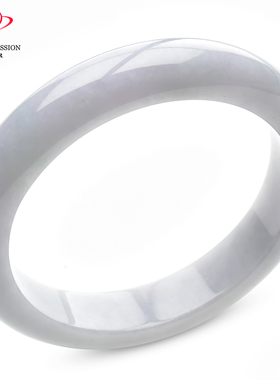 豪8印象P26048P324翡翠手镯圈口55.5mm冰糯种浅绿天然缅甸玉镯