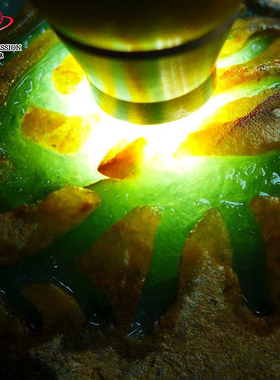 豪8印象Z26026G274大马坎好种毛料玉石 缅甸天然翡翠原石589.92g