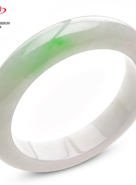 豪8印象.手镯之家AS1缅甸翡翠手镯.玉镯圈口50-56mm.一图一物一证