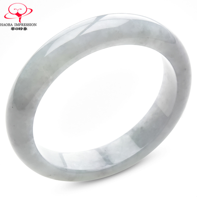 豪8印象手镯之家S225018Y584翡翠手镯圈口52.6mm天然缅甸a货玉镯