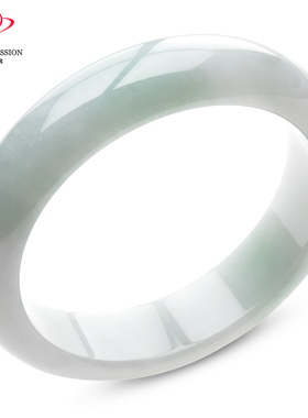 豪8印象手镯之家S825080Y294翡翠手镯圈口56.3mm天然缅甸a货玉镯