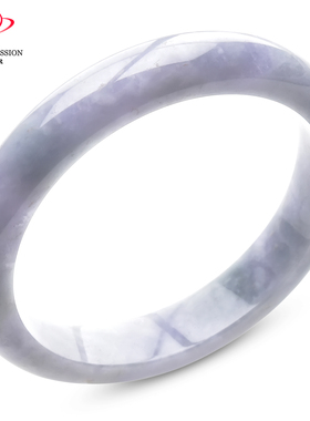 豪8印象手镯之家S325028Y312翡翠手镯圈口59.1mm天然紫罗兰玉手镯