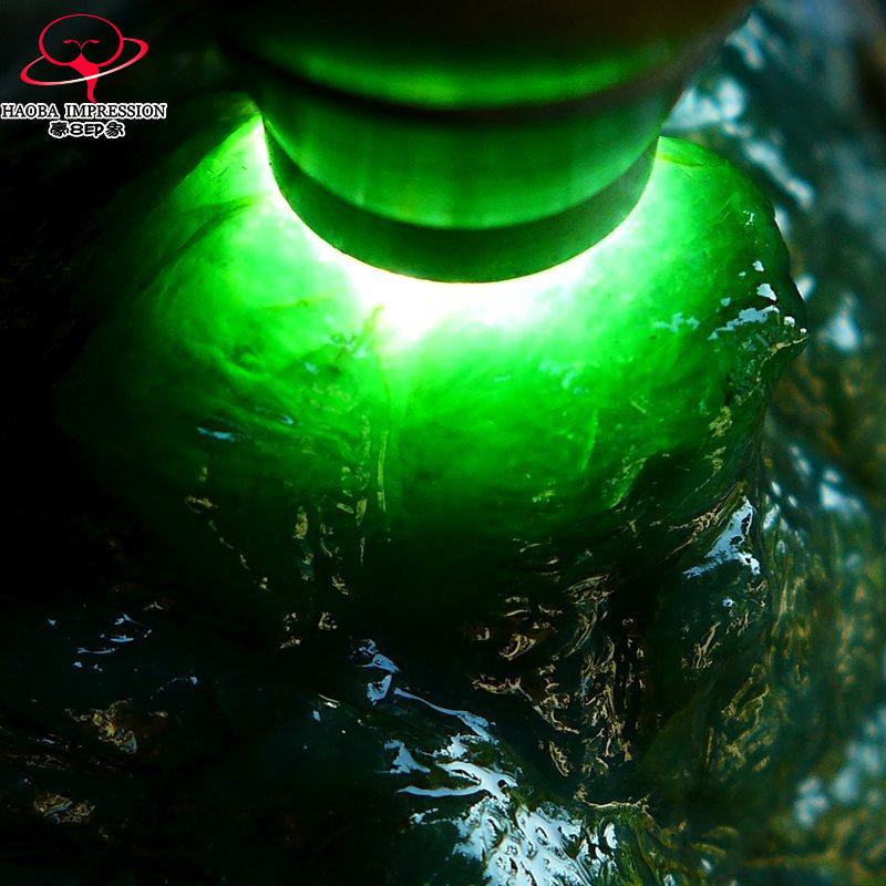 豪8印象Z26200G128莫西沙老皮壳脱沙毛料 缅甸玉翡翠原石7571.02g