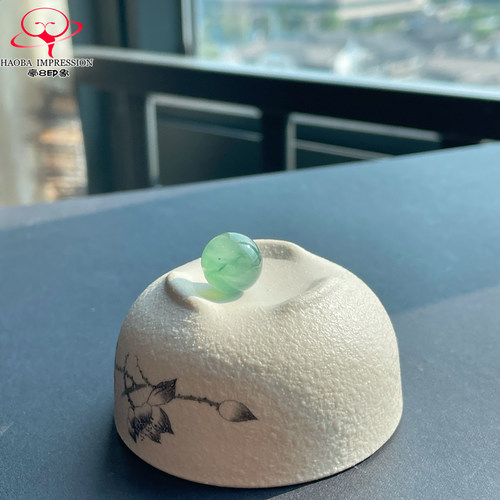 豪8印象P1137高品质蓝光翡翠单珠串12.2/1颗天然缅甸玉石珠链子