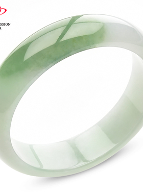 豪8印象·手镯之家M169翡翠手镯圈口58.6mm天然冰种油青玉镯a货