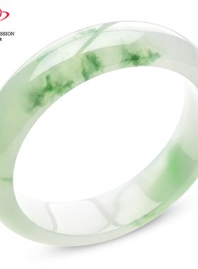 豪8印象·手镯之家M153翡翠手镯圈口59.7mm天然冰种玉镯a货