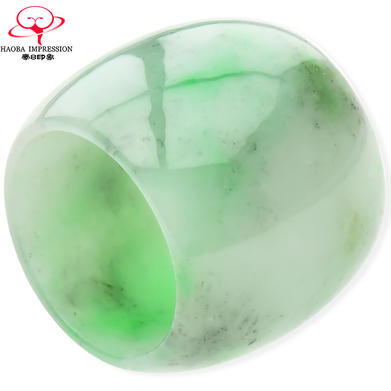 豪8印象X1289天然翡翠路路通吊坠挂件男女款阳绿缅甸a货玉石珠宝