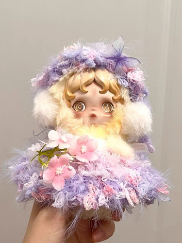 【手工】SP娃衣不眠剧场光织园skullpanda娃娃搪胶衣服礼服裙