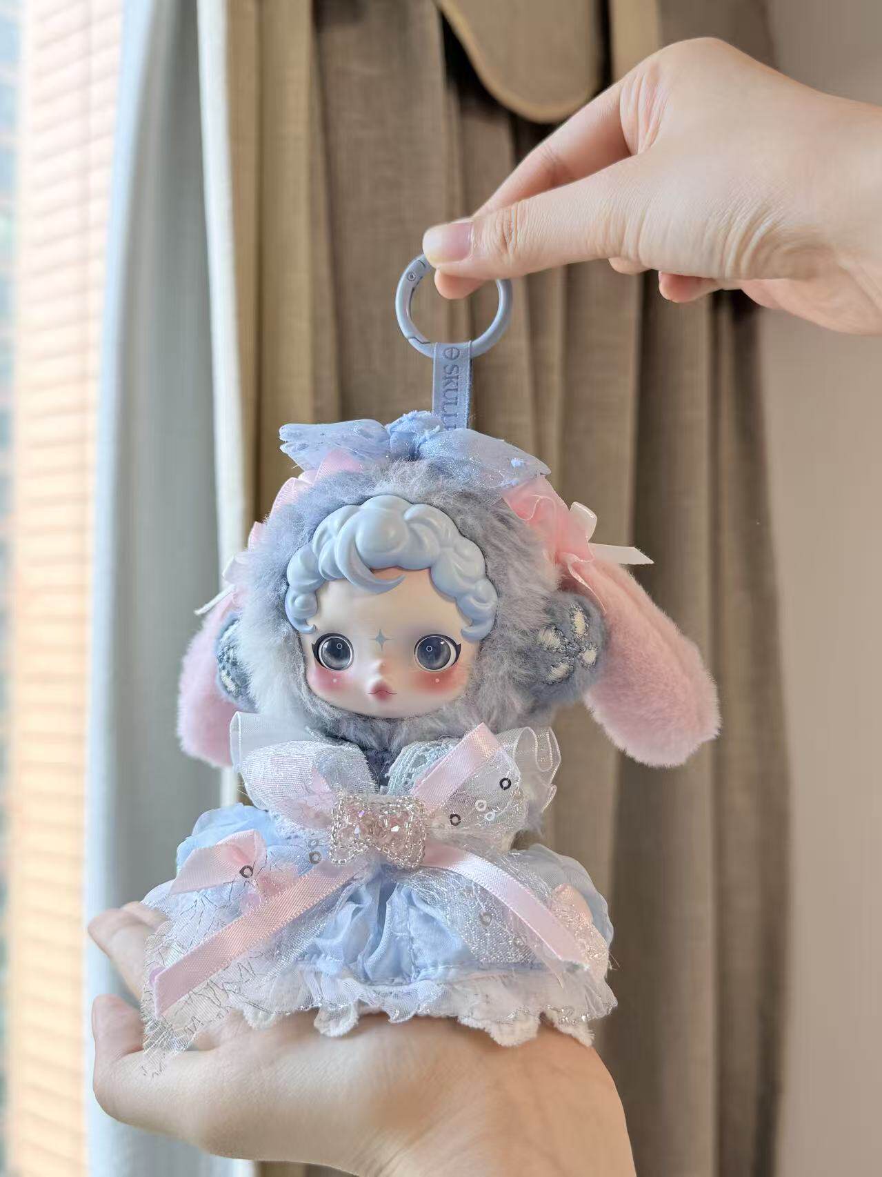 【手工定制】SP娃衣皑雪歌晨露skullpanda娃娃搪胶衣服礼服裙