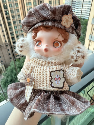 SP娃衣光织园冬日乐章skullpanda娃娃搪胶衣服沐木朝晖着痕
