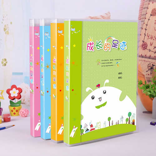 纪念册插式儿童成长档案创意