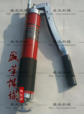 挖掘机专用黄油枪 12000PSI高压力级手动黄油枪手压式黄油枪600cc