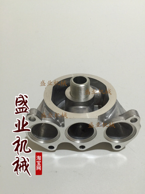 挖掘机配件 卡特CAT329D机油滤芯座 1R-1807机滤座 机油格座