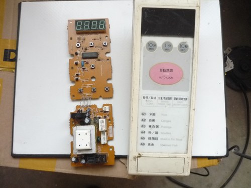 夏普微波炉R-2E56配件电脑板FA445DR控制板FA486DR显示电子电路主