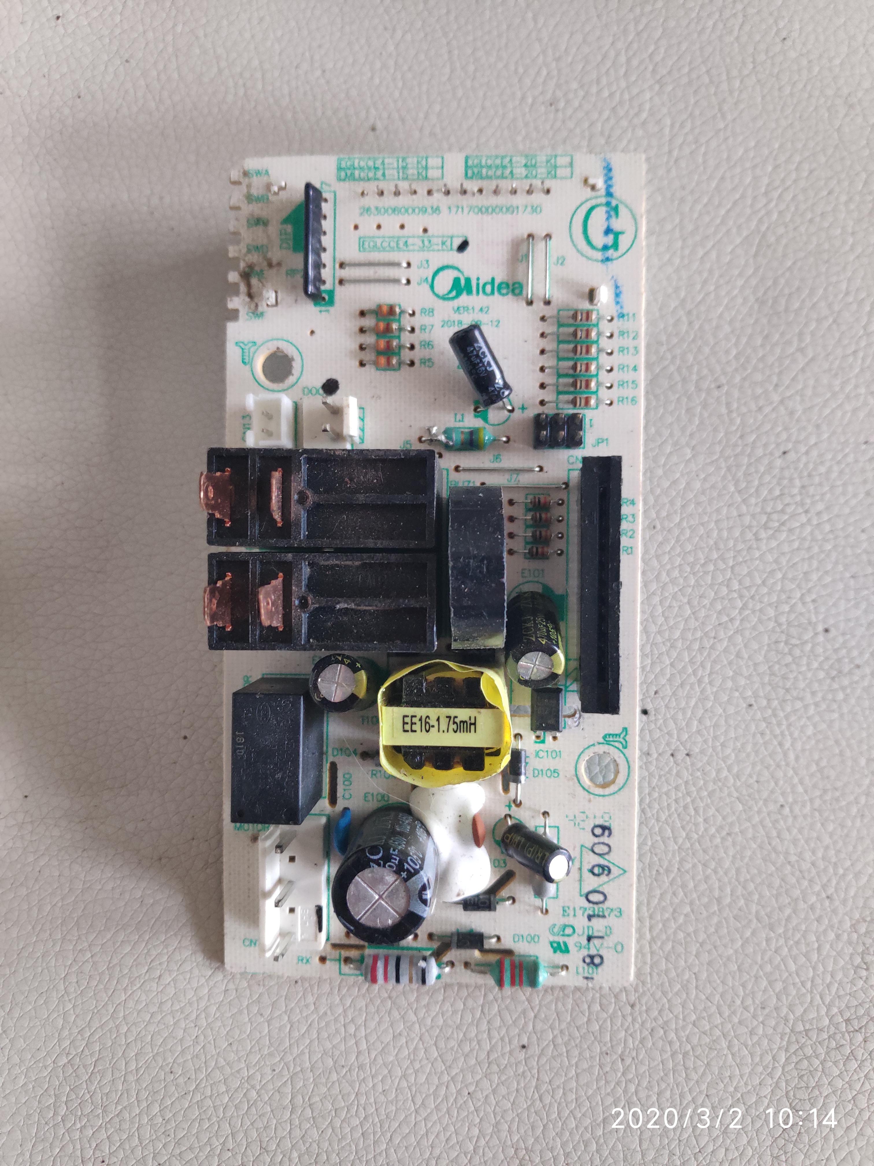 美的微波炉电脑板M1-L235C--L231E eglCCE4-20-K-33-K M3-205C(S)