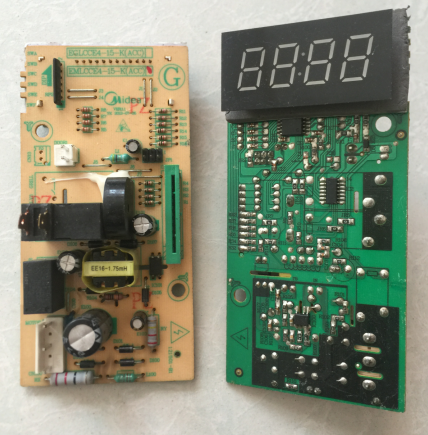 拆机美的微波炉EMLCCE4-15-K电脑板EM720FF2-NG1 EM7KCG4-NR主板