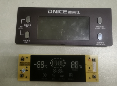 原装全新德莱仕冰箱显示板17-02201-00C按键板20.22.231.01.02.10