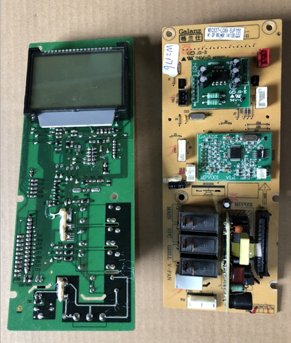 拆机格兰仕微波炉面板G90F25CSXLVIII-R6(G0) 电脑板MEC537-LC89