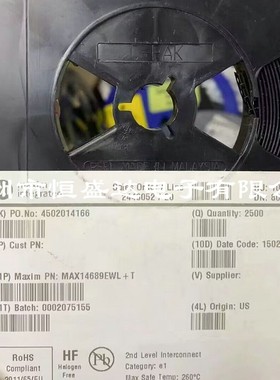 MAX14689EWL+T 封装WLP-9(1.26x1.26)模拟开关/多路复用 全新原装