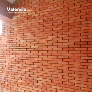 复古风老红砖切片砖长条陶土砖青砖民宿餐饮咖啡店背景墙砖手工砖