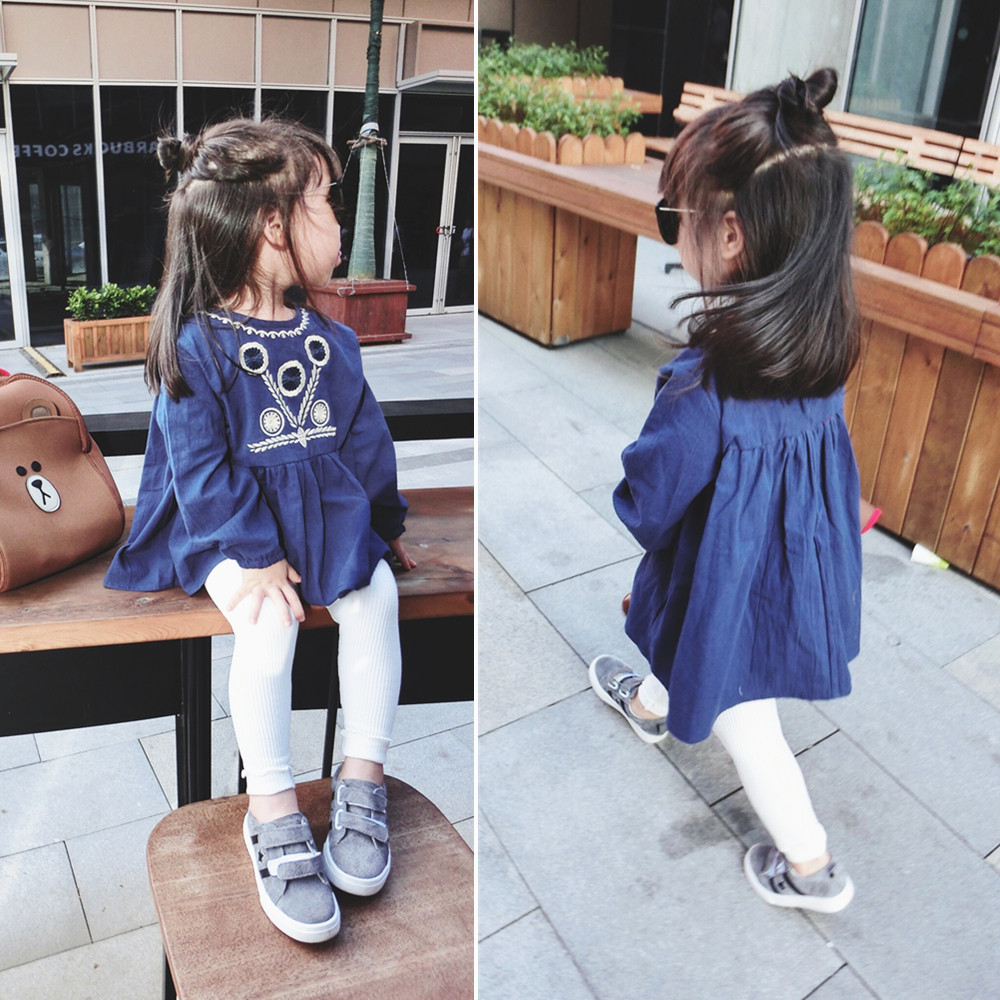 Chemise fille à manche longue - Ref 2086318 Image 1