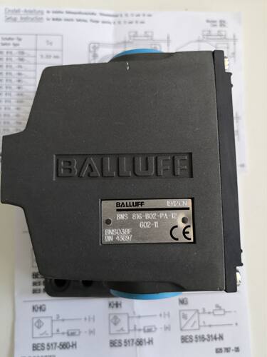 德国原装进口巴鲁夫位置开关 BNS 816-B02-PA-12-602-11