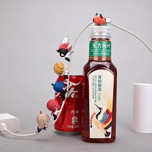 Q版 6款电锯人 电次玛奇玛电次啵奇塔 爬数据线公仔盒蛋手办模型