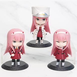 国家队02 ZERO TWO模型手办 亲爱的弗兰克斯车载摆件扭蛋盲盒公仔