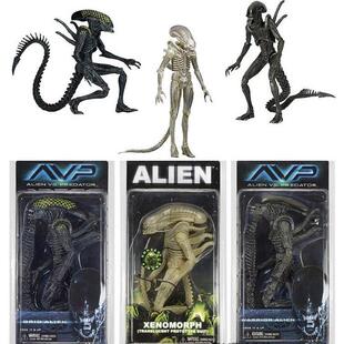 异形 NECA异形大战铁血战士 Alien 第7波AVP异形可动手办模型