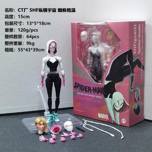动漫 美少女 女蜘蛛侠 格温 斯黛西 可动手办 公仔 模型 摆件