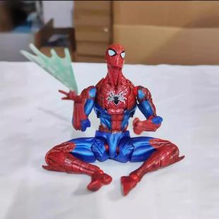 国产 海洋堂 山口式转轮科技 蜘蛛侠 2.0优质版可动多配件 手办