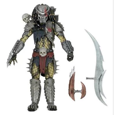 NECA 疤面煞星铁血战士 刀疤铁血双头雕豪华版 7寸可动手办模型