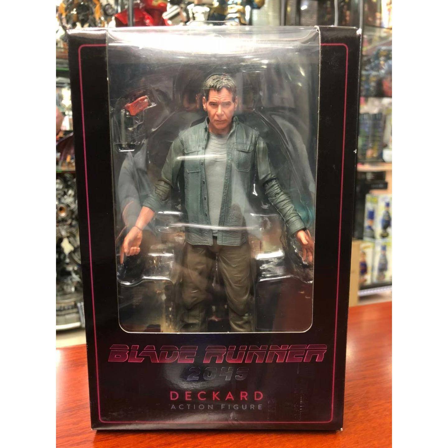 动漫NECA 经典科幻片 银翼杀手2049 哈里森福特 可动7寸手办模型